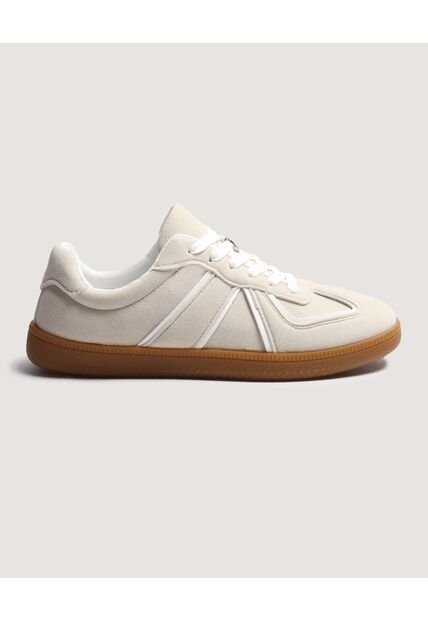 Tenis Para Mujer Casual Color Beige Marca Ostu #40720190