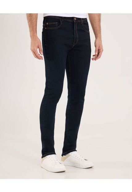 Jean Para Hombre Skinny Color Azul  Marca Ostu #60160301