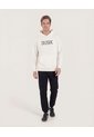Buzo  Para Hombre Hoodie Color Crema Marca Ostu #60060628 de Ostu