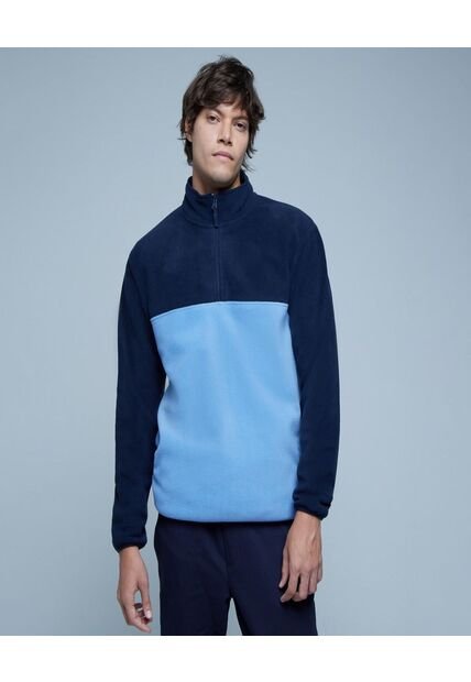 Chaqueta Para Hombre  Color Azul  Marca Ostu #60080131