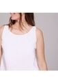 Camisa Para Mujer Manga Larga Color Blanco Marca Ostu #40010130 de Ostu