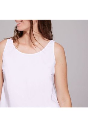 Camisa Para Mujer Manga Larga Color Blanco Marca Ostu #40010130