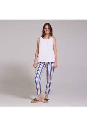 Camisa Para Mujer Manga Larga Color Blanco Marca Ostu #40010130