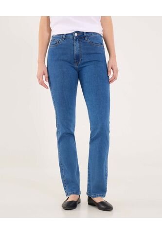 Jean Para Mujer Regular Color Azul Marca Ostu #40160534 Ostu