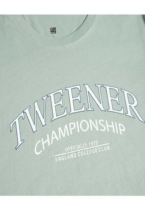 Camiseta Para Hombre Manga Corta Color Verde Claro Marca Ostu #60091558