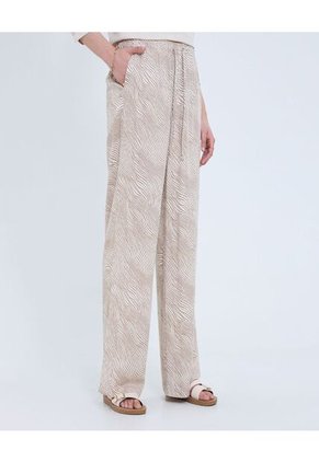 Pantalón Para Mujer Moda Color Marfil Marca Ostu #40070793