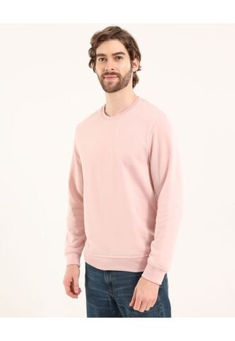 Buzo Para Hombre Cuello Redondo Color Rosa Marca Ostu #60060491 Ostu