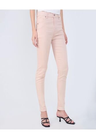 Pantalon Para Mujer 5 Bolsillos Color Rosa Marca Ostu #40070311 Ostu