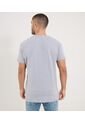 Camiseta Para Hombre Manga Corta Cuello Redondo Color Gris Marca Ostu #60091901 de Ostu
