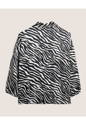 Blusa  Para Mujer Manga Larga Color Negro Marca Ostu #40121273