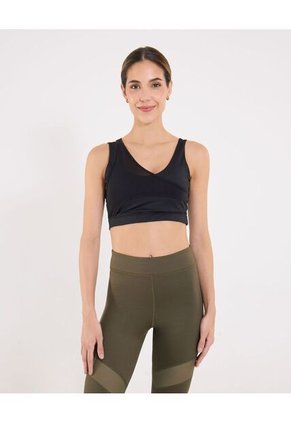 Top Para Mujer  Color Negro Marca Ostu #40220441