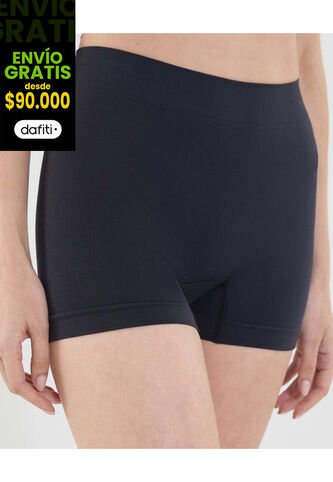 Panty Para Mujer Seamless Boxer Color Negro Marca Ostu #40800073 Ostu
