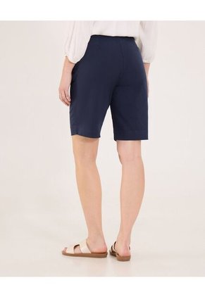 Bermuda Para Mujer Regular Corto Color Azul Marca Ostu #40100097