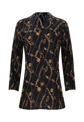 Blusa Para Mujer Manga 3/4 Color Negro Marca Ostu #40120469