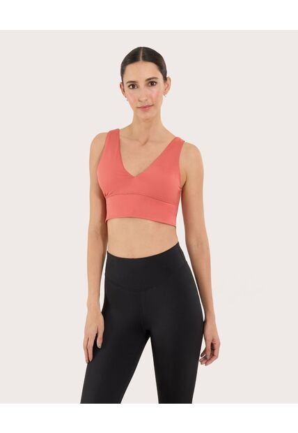 Top Para Mujer  Color Coral Marca Ostu #40220437