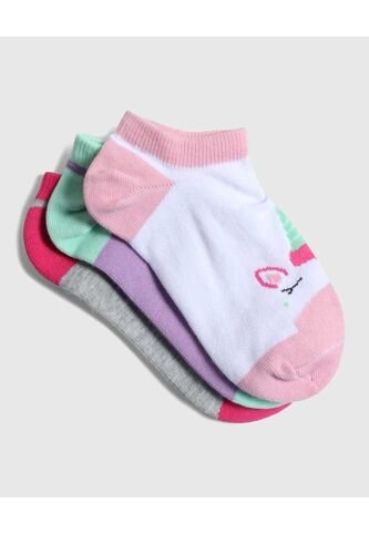 Medias Infantil Niña Invisible Color Negro Marca Ostu #90980098 Ostu