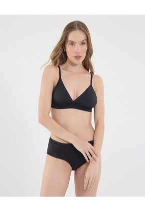 Panty Para Mujer Cachetero Color Negro Marca Ostu #40800025