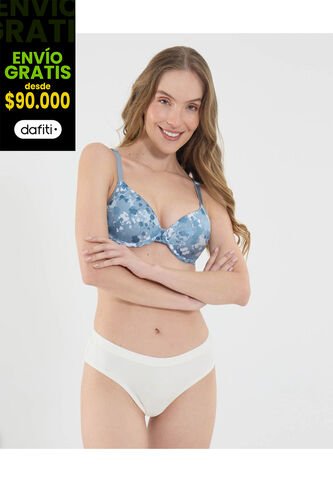 Panty Para Mujer Brasilera Color Negro Marca Ostu #40800096 Ostu