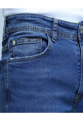 Jean Para Hombre Skinny Color Azul  Marca Ostu #60160302