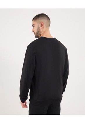 Buzo Para Hombre Cuello Redondo Color Negro Marca Ostu #60060375