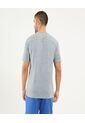 Camiseta Para Hombre Manga Corta Cuello Redondo Color Gris Marca Ostu #60091630 de Ostu