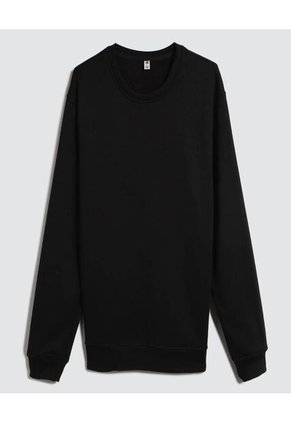 Buzo Para Hombre Cuello Redondo Color Negro Marca Ostu #60060375