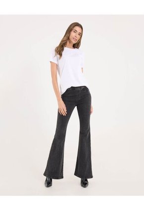 Jean Para Mujer Jeggings Flare Color Negro Marca Ostu #40160575
