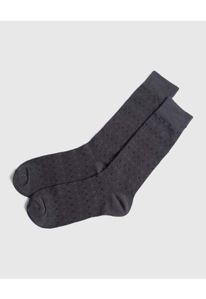 Medias Para Hombre Caña Larga Color Negro Marca Ostu #60980307