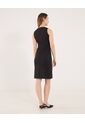 Vestido Para Mujer M/Sisa Medio Color Negro Marca Ostu #40170331 de Ostu