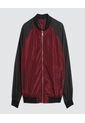 Chaqueta Para Hombre Bomber Color Vino Marca Ostu #60080083 de Ostu