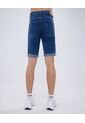 Bermuda Para Hombre  Color Azul Medio Marca Ostu #60100405 de Ostu