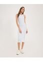 Vestido Para Mujer M/Sisa Largo Color Azul  Marca Ostu #40170303 de Ostu