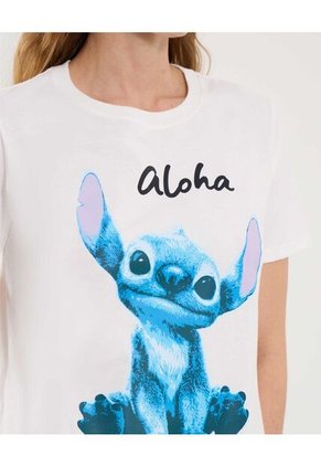 Camiseta Stitch Aloha Para Mujer #40092589 Ostu