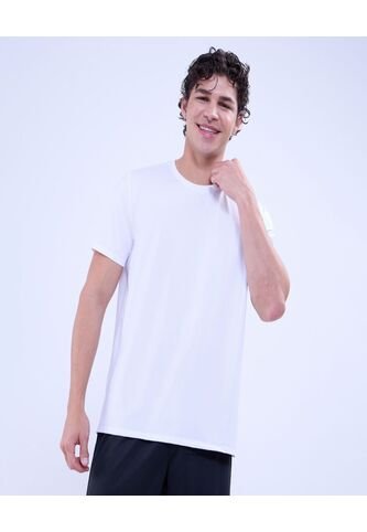 Camiseta Para Hombre Manga Corta Cuello Redondo Color Blanco Marca Ostu #60091476 Ostu