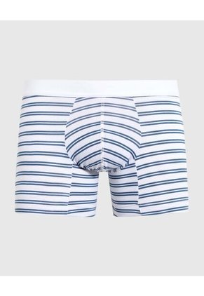Boxer Para Hombre Filete Corto Algodón Color Blanco Marca Ostu #60000501