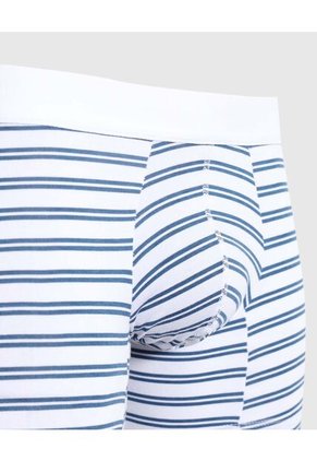 Boxer Para Hombre Filete Corto Algodón Color Blanco Marca Ostu #60000501