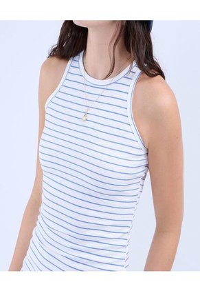 Vestido Para Mujer M/Sisa Largo Color Azul Marca Ostu #40170303