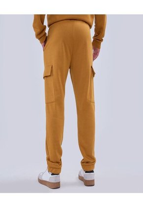 Pantalon Para Hombre Jogger Color Mostaza Marca Ostu #60070362