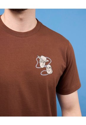 Camiseta Jessie Toy Story  Para Hombre Café Ostu