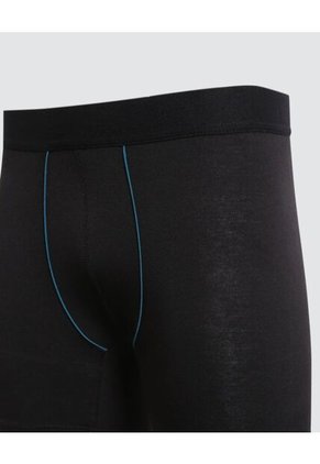 Boxer Para Hombre Filete Medio Algodón Color Negro Marca Ostu #60000413
