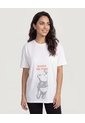 Camiseta Pooh Soft Mood  Para Mujer Crema Ostu de Ostu