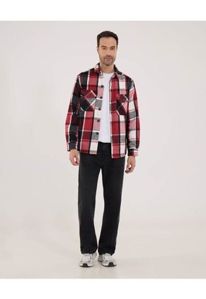 Chaqueta Para Hombre  Color Rojo Marca Ostu #60080115