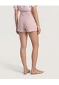 Falda Short Mini Checks  Para Mujer Beige Ostu de Ostu