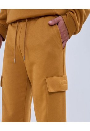 Pantalon Para Hombre Jogger Color Mostaza Marca Ostu #60070362