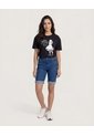 Camiseta Alice Shine  Para Mujer Azul Ostu de Ostu