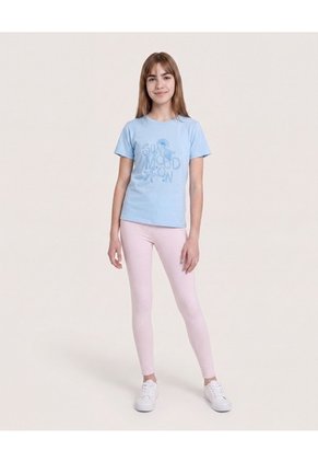 Pack X2 Leggings Básicos Para Niña  Infantil Niña Negro Ostu
