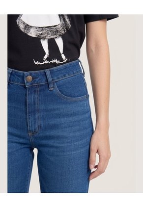 Camiseta Alice Shine  Para Mujer Azul Ostu