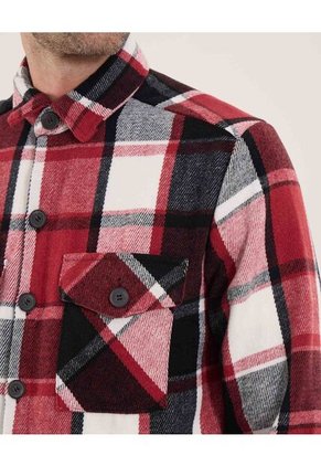 Chaqueta Para Hombre  Color Rojo Marca Ostu #60080115