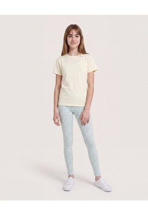Pack X2 Leggings Básicos Para Niña  Infantil Niña Negro Ostu