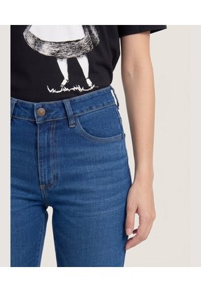 Camiseta Alice Shine  Para Mujer Azul Ostu
